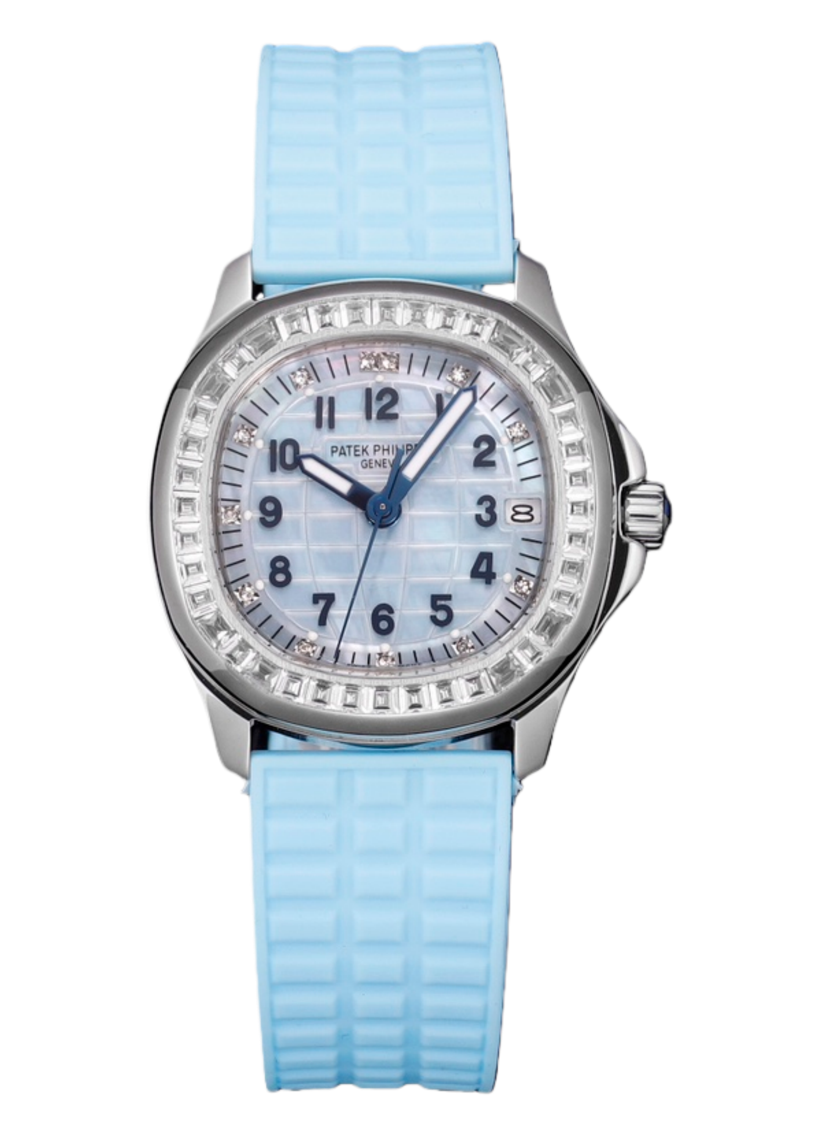 ساعة نسائية ميكانيكية من سلسلة Patek Philippe AQUANAUT