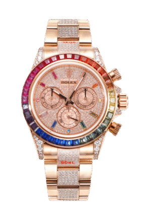 رولكس رينبو سيركل دايتونا تحلق فوق قوس قزح