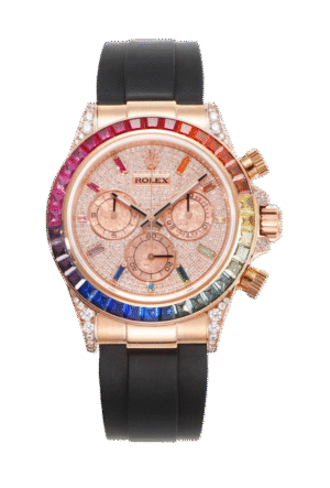 رولكس رينبو سيركل دايتونا تحلق فوق قوس قزح